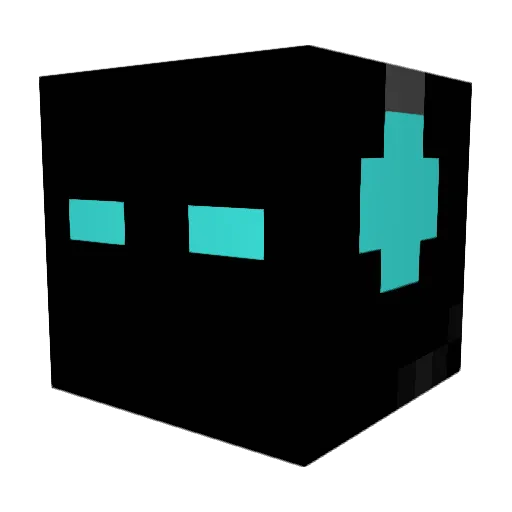 _Cappy_ Minecraft avatar head, 3D render