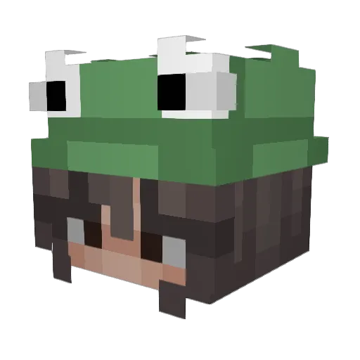 _Cassie_ Minecraft avatar head, 3D render