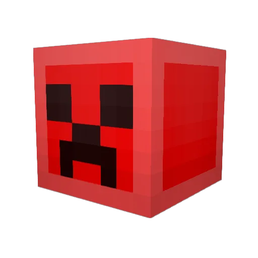 _Castle_ Minecraft avatar head, 3D render