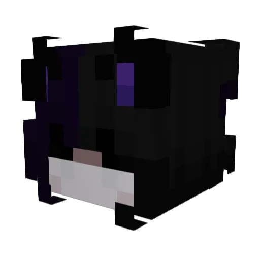 _Catzu_ Minecraft avatar head, 3D render
