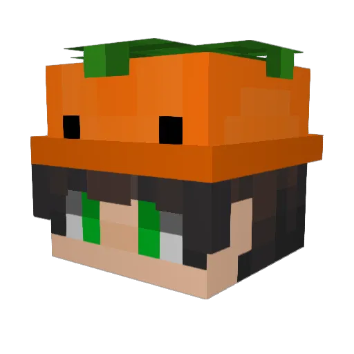 _Cee Minecraft avatar head, 3D render