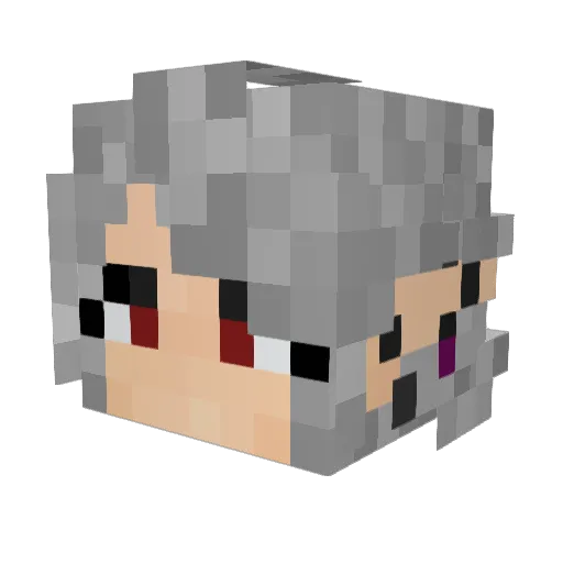 _Celestria_ Minecraft avatar head, 3D render