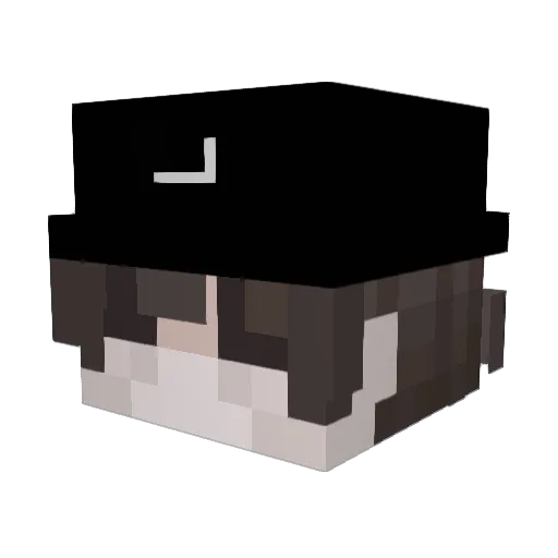_Cent_M_200_ Minecraft avatar head, 3D render