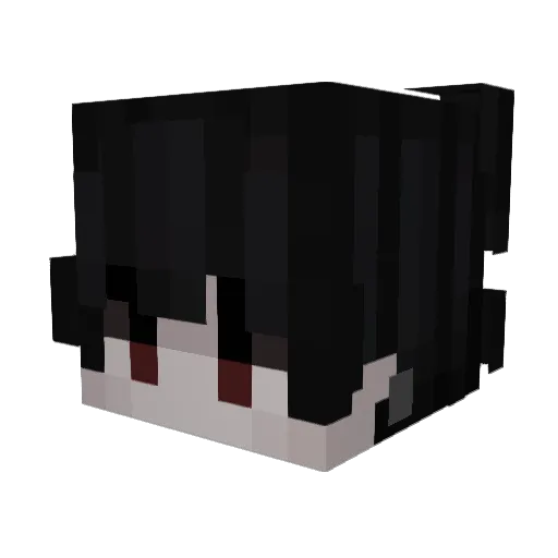 _ChadVN Minecraft avatar head, 3D render