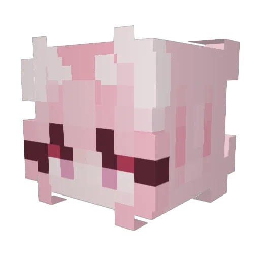 _CheapKazoo_ Minecraft avatar head, 3D render