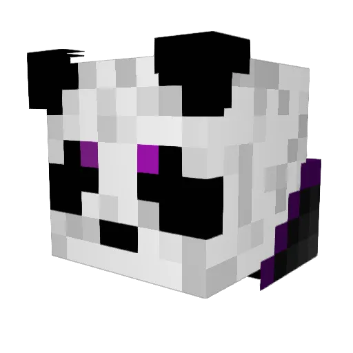 _CherryFrost_ Minecraft avatar head, 3D render