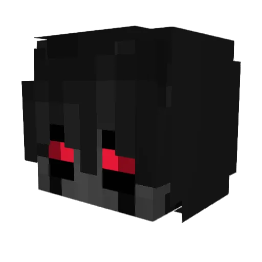 _Chivas Minecraft avatar head, 3D render