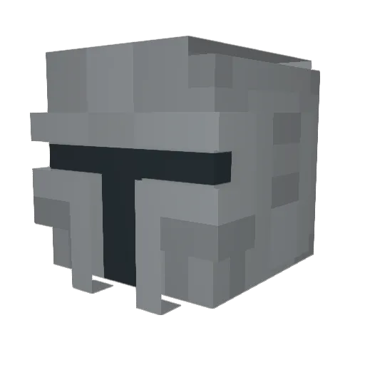 _ChrisPChicken_ Minecraft avatar head, 3D render