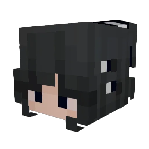 _Chris_czl Minecraft avatar head, 3D render