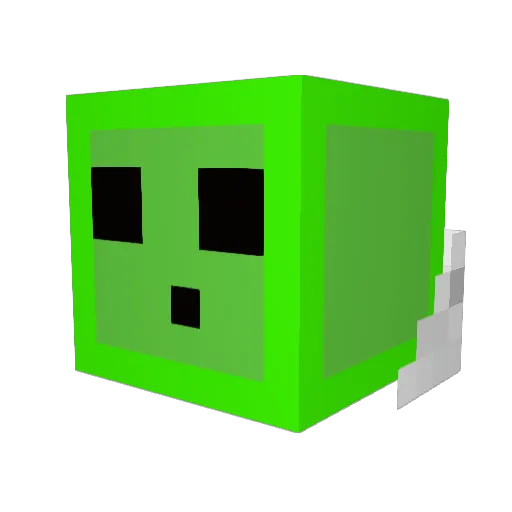 _Cinicus_ Minecraft avatar head, 3D render