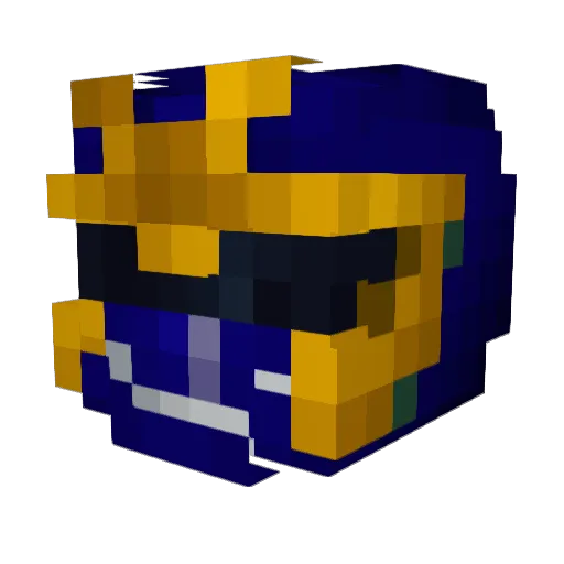 _ClemFraiche_ Minecraft avatar head, 3D render