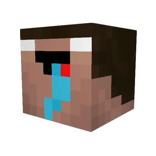 _CliPZz_RyZe_ Minecraft avatar head, 3D render