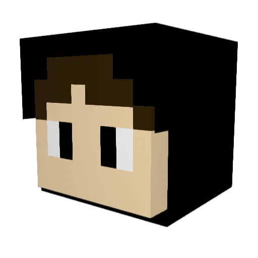 _Codyx Minecraft avatar head, 3D render