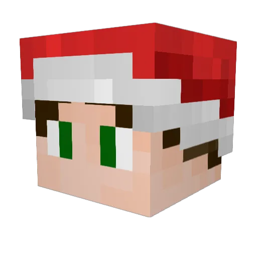 _Cofi_ Minecraft avatar head, 3D render