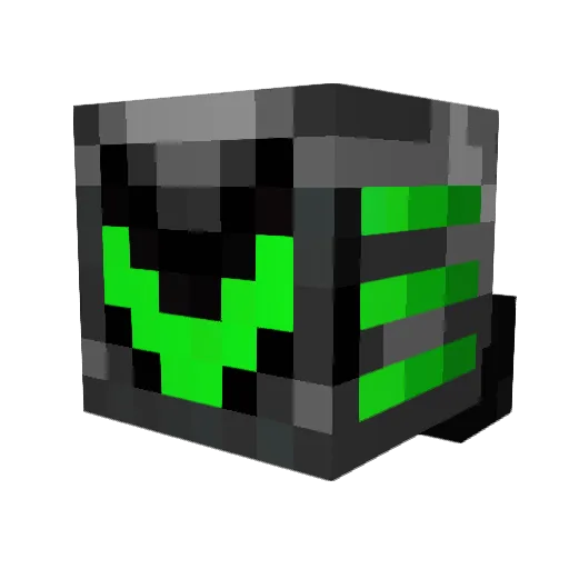 _Cole_H Minecraft avatar head, 3D render