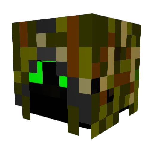 _ColtC72_ Minecraft avatar head, 3D render