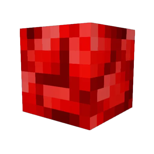 _Core_YT Minecraft avatar head, 3D render