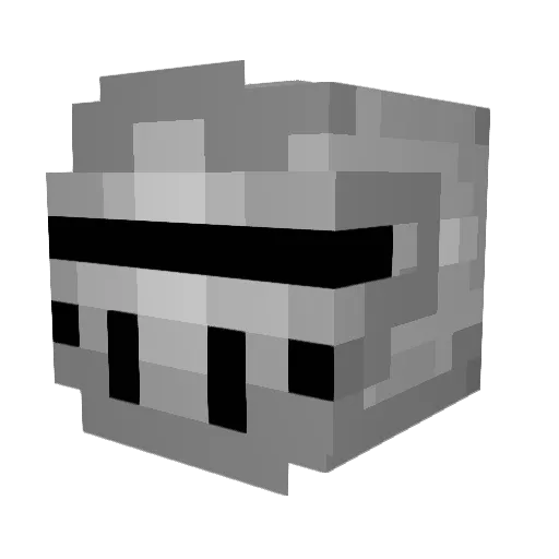 _CornontheOrb_ Minecraft avatar head, 3D render
