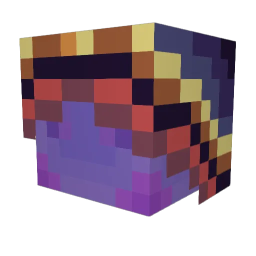 _CoryBaxter_ Minecraft avatar head, 3D render