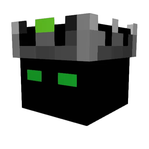 _Cozyx_ Minecraft avatar head, 3D render