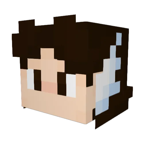 _CraftySabrina_ Minecraft avatar head, 3D render