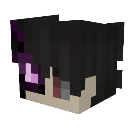 _Crazyman25_ Minecraft avatar head, 3D render