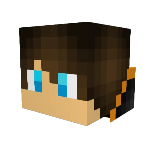 _CreeperKillerzz Minecraft avatar head, 3D render