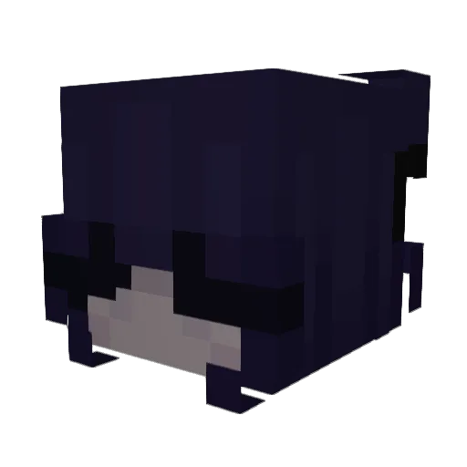 _Crep Minecraft avatar head, 3D render