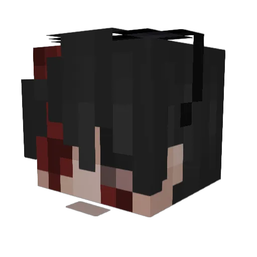 _CrimeBoi_ Minecraft avatar head, 3D render