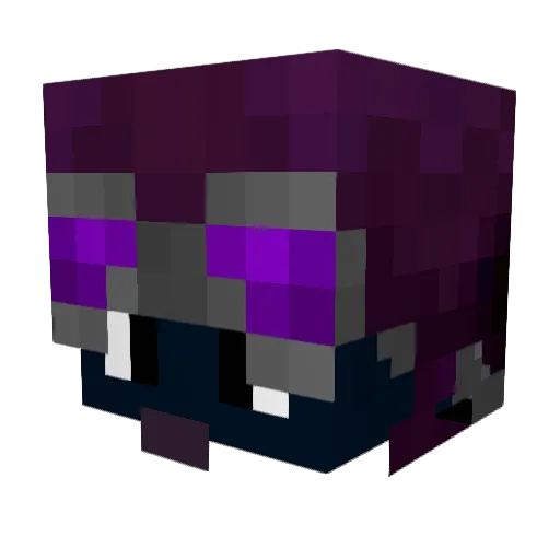_Czarna_Owca_ Minecraft avatar head, 3D render