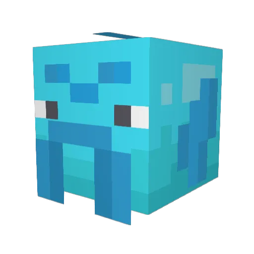 _D0DO_ Minecraft avatar head, 3D render