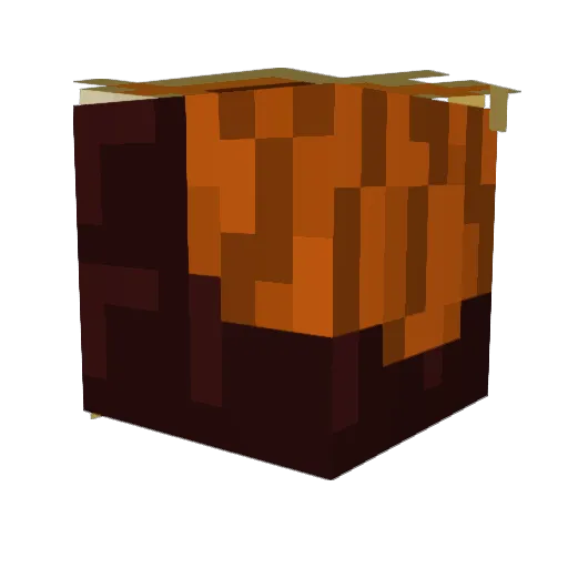 _D4r Minecraft avatar head, 3D render