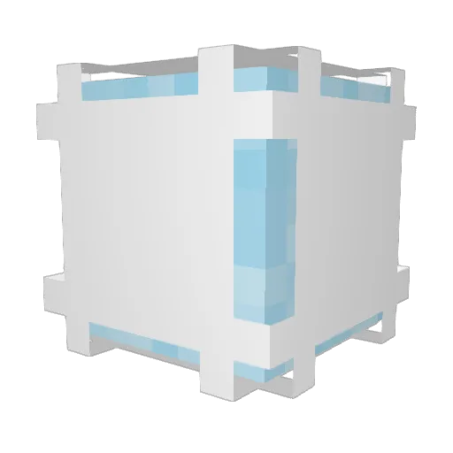 _DDbread Minecraft avatar head, 3D render