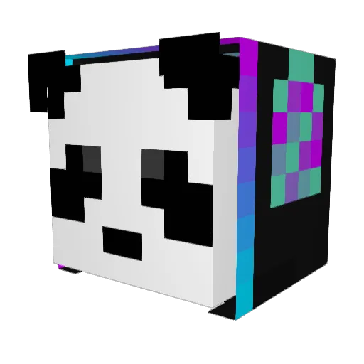_DELTA_Gusty_ Minecraft avatar head, 3D render