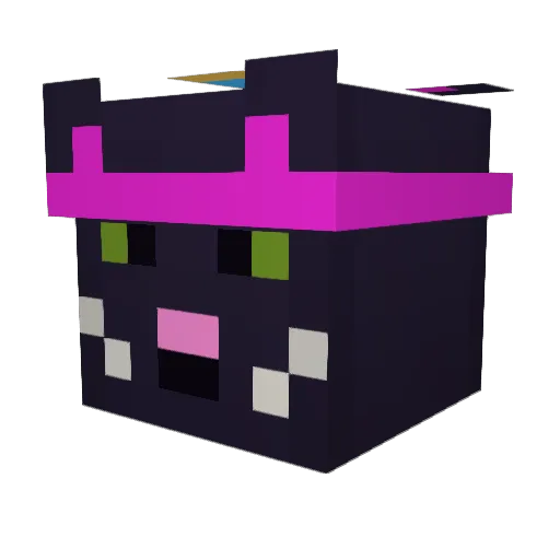 _Danay_ Minecraft avatar head, 3D render