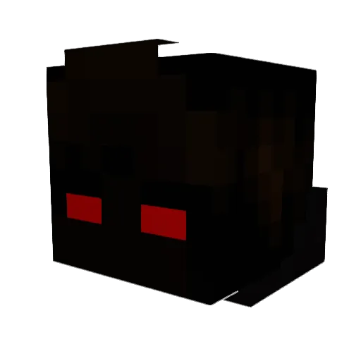 _DeFFyYTKZ_ Minecraft avatar head, 3D render