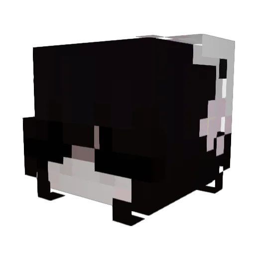 _Deathany_ Minecraft avatar head, 3D render