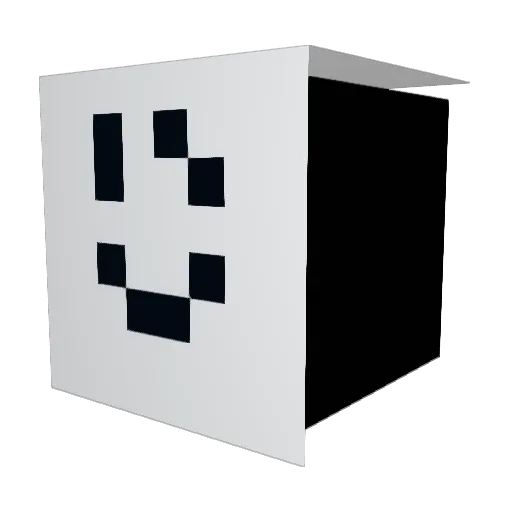 _Dedulya_ Minecraft avatar head, 3D render