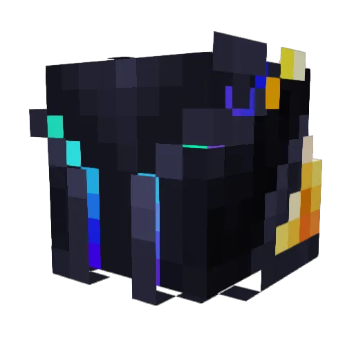 _Deecy_ Minecraft avatar head, 3D render