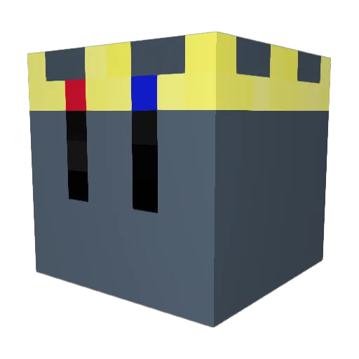 _DerBoiTheo_ Minecraft avatar head, 3D render