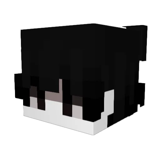 _DerNette Minecraft avatar head, 3D render
