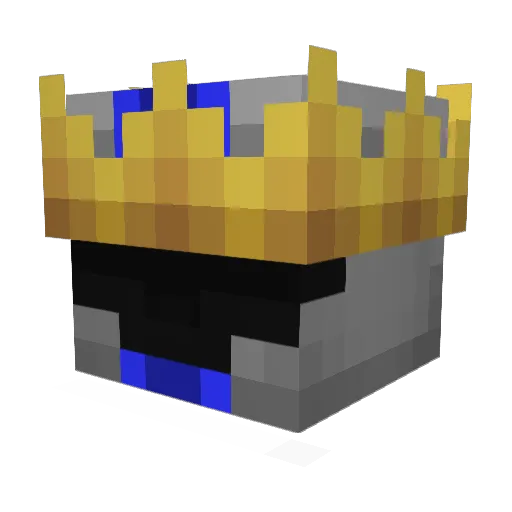 _Dinson_ Minecraft avatar head, 3D render