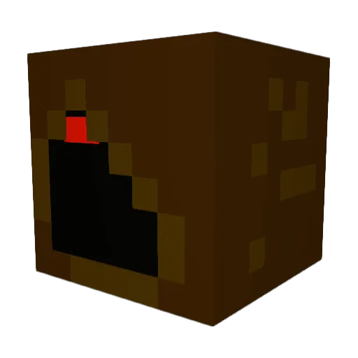 _Dion Minecraft avatar head, 3D render