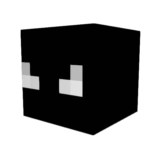 _DocII_ Minecraft avatar head, 3D render