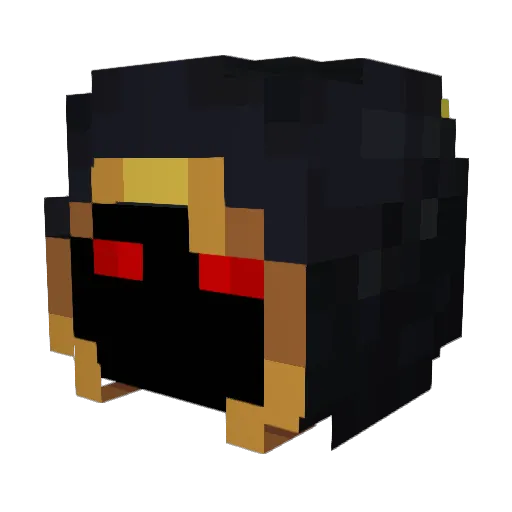 _Double_K_ Minecraft avatar head, 3D render