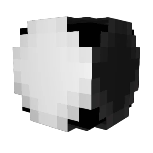 _Doughball_ Minecraft avatar head, 3D render