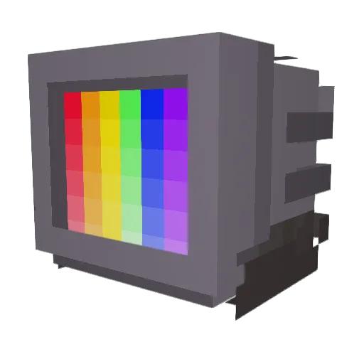 _DrClark_ Minecraft avatar head, 3D render