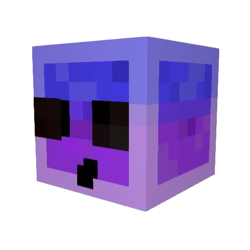 _DrDex_ Minecraft avatar head, 3D render