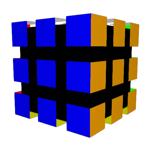 _Dr_Cube_ Minecraft avatar head, 3D render