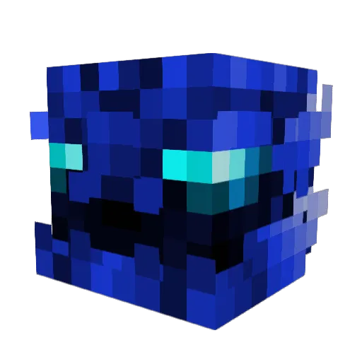 _DragonFyre_ Minecraft avatar head, 3D render